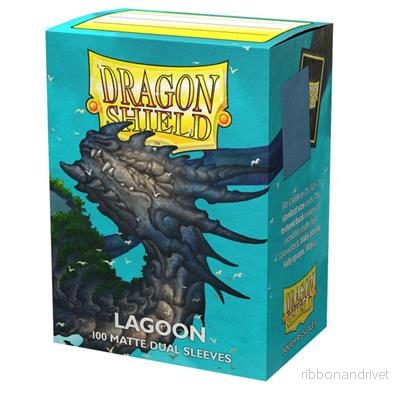 Dragon Shield Dual Matte Sleeves – Lagoon ’Saras’ (100 Sleeves)