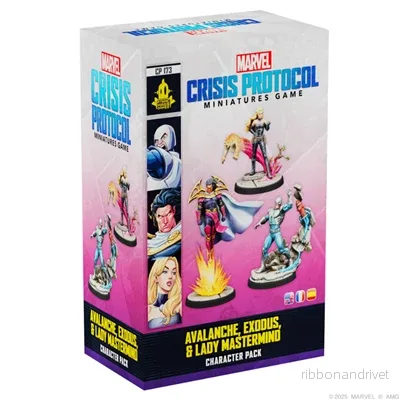 Marvel Crisis Protocol - Avalanche, Exodus & Lady Mastermind