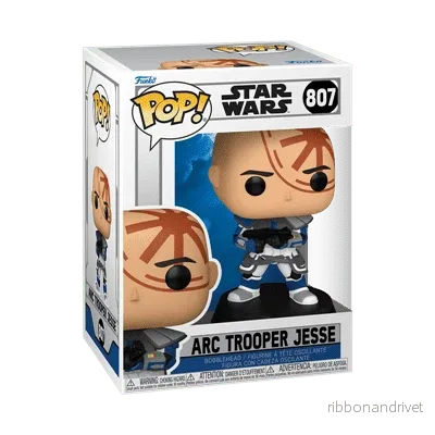 Funko POP! Star Wars: Clone Wars – Arc Trooper Jesse med CH (5+1)
