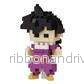 Nanoblock Dragonball - Son Gohan Miniatyrfigur - Bild 3
