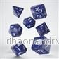 Classic RPG Cobalt & Vit Tärningsset (7) - Bild 2