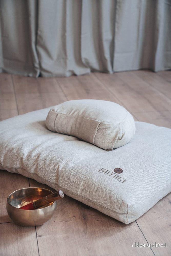 Mindful Deluxe Zabuton - Hemp - Bild 3