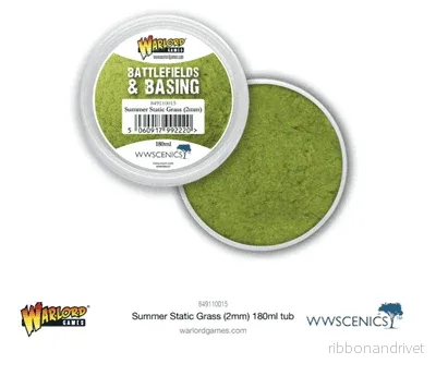 Battlefields & Basing: Sommar 2mm Statisk Gräs (180ml) Battlefields & Basing: Sommar 2mm Statisk Gräs (180ml)
