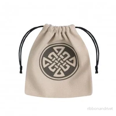 Celtic Beige & Black Dice Bag