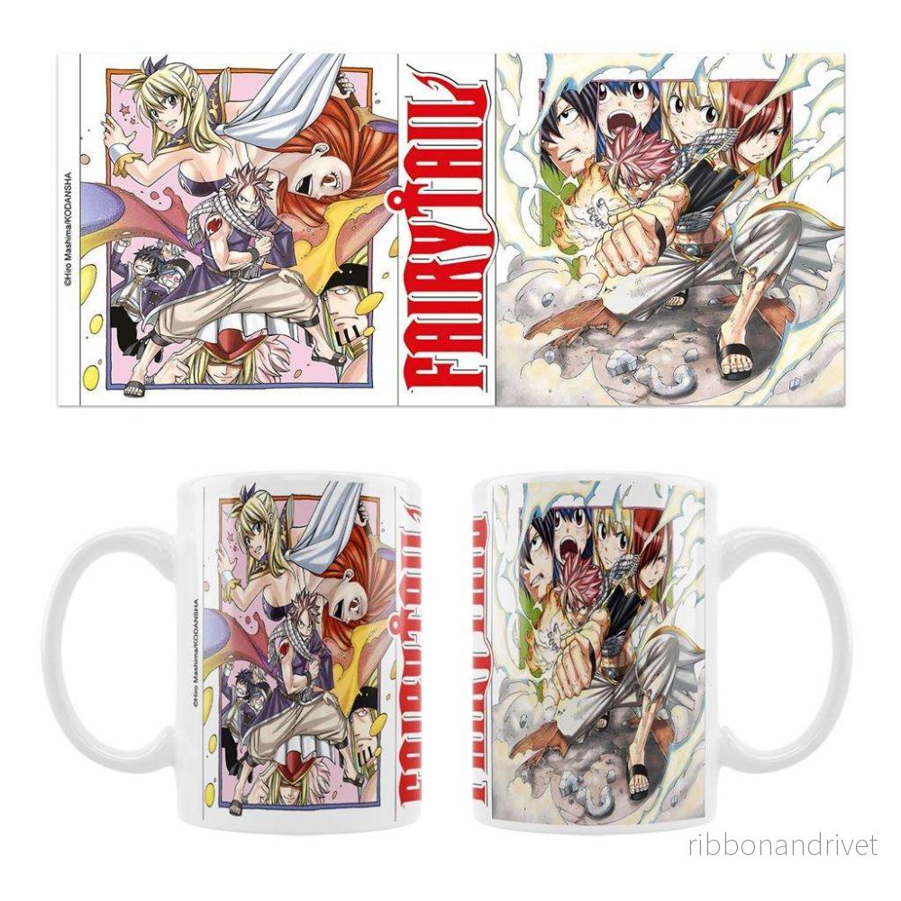 Fairy Tail – Mugg – Natsu – Manga Style Fairy Tail – Mugg – Natsu – Manga Style