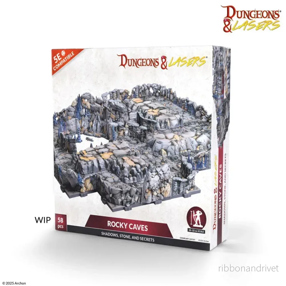Dungeons & Lasers - Rocky Caves