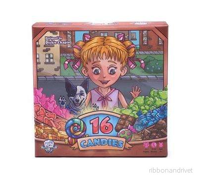 16 Candies – snabbt familjekortspel med godistema 16 Candies – snabbt familjekortspel med godistema