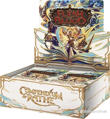 Flesh & Blood TCG – Compendium of Rathe Booster Display (24 boosters) – EN Flesh & Blood TCG – Compendium of Rathe Booster Display (24 boosters) – EN