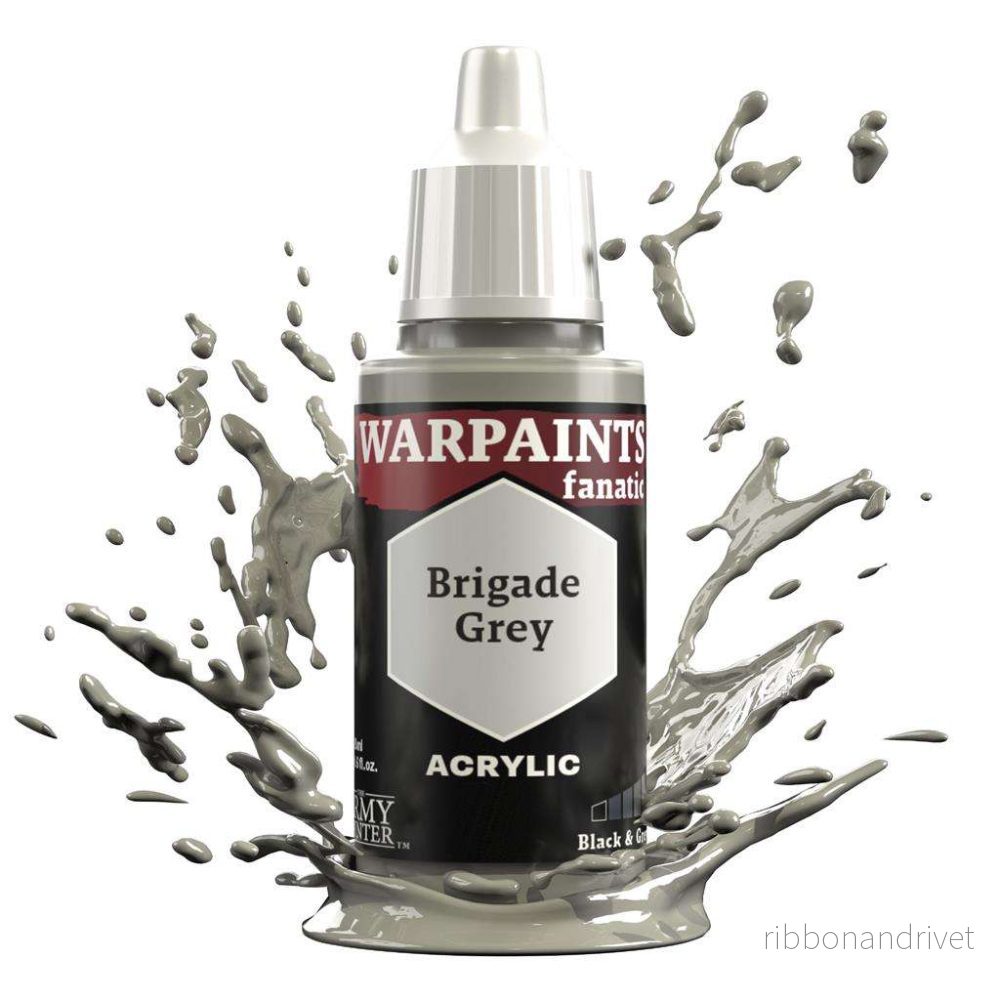 Army Painter – Warpaints Fanatic: Brigade Grey Army Painter – Warpaints Fanatic: Brigade Grey