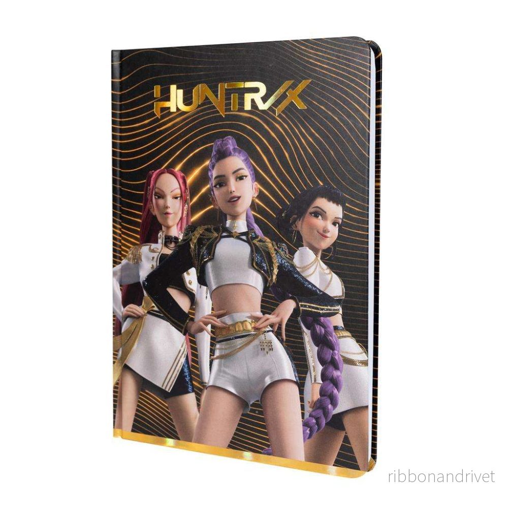 KPop Demon Hunters – A5-anteckningsbok – Golden KPop Demon Hunters – A5-anteckningsbok – Golden