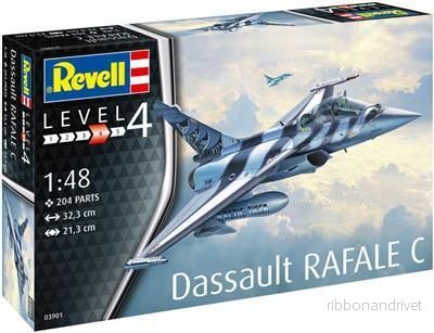 Revell: Dassault Aviation Rafale C – 1:48 Modellkit Revell: Dassault Aviation Rafale C – 1:48 Modellkit