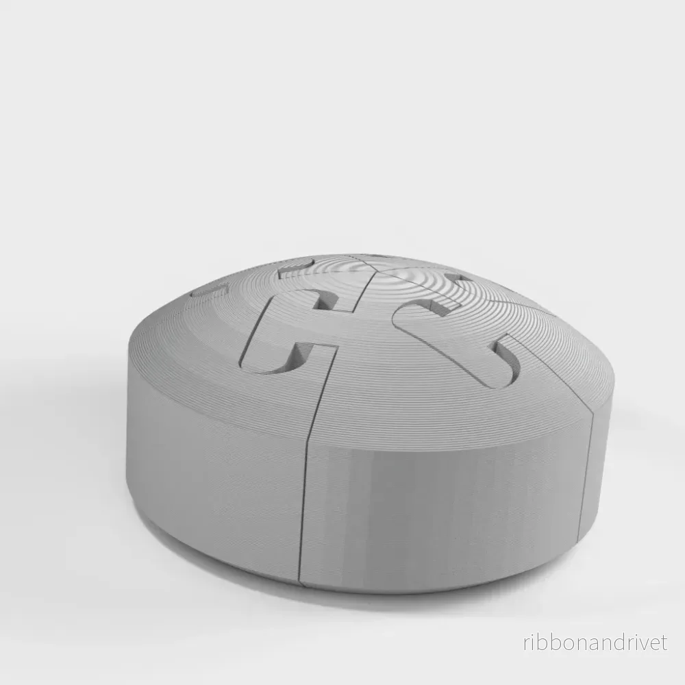 Trappformad fidget puck och mekaniskt pussel - Bild 2