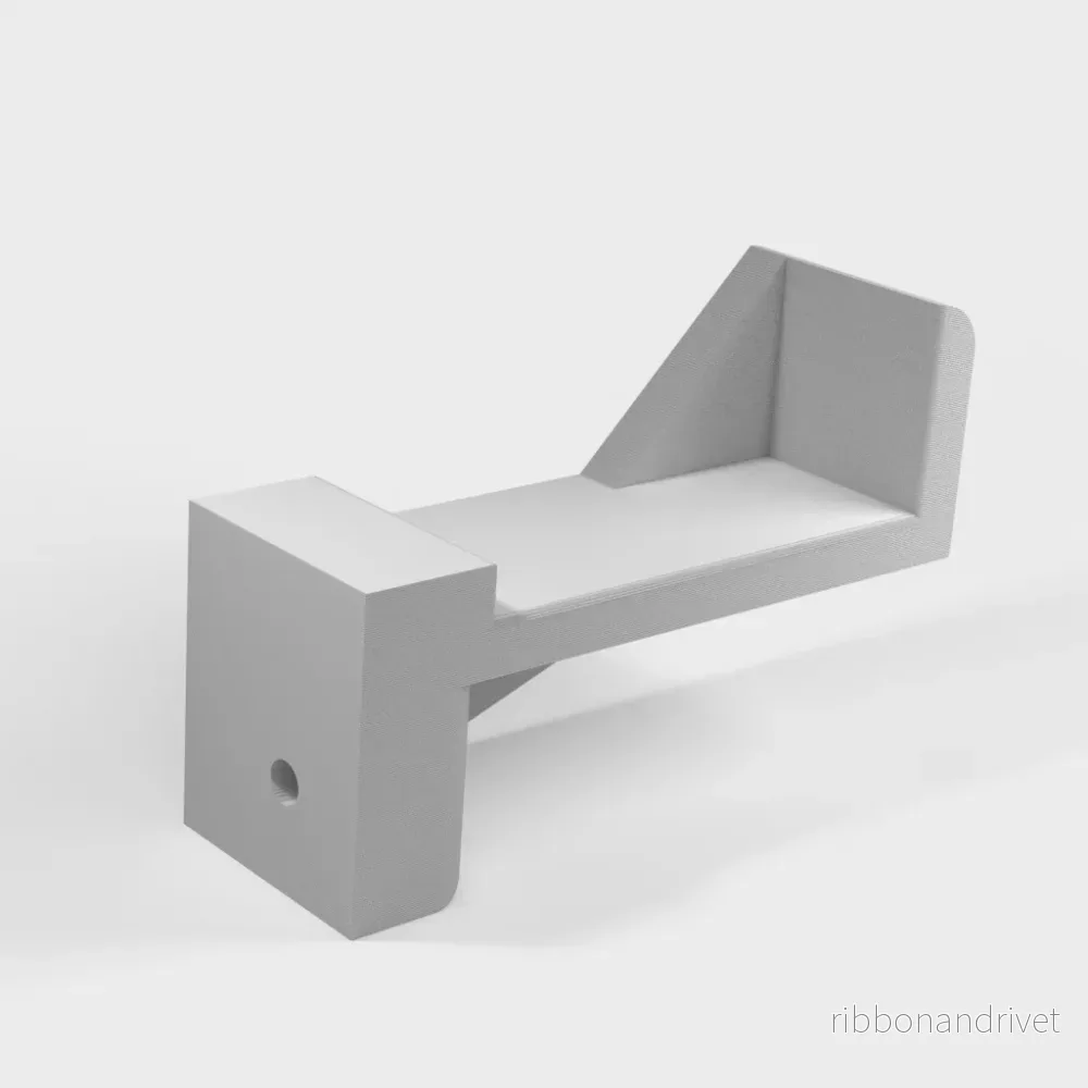 Väggfäste för Xbox One S – Minimalistisk hörndesign - Bild 2