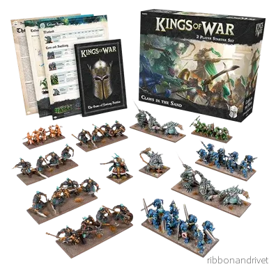 Kings of War 4th Ed. Claws in the Sand – Två Spelare Startpaket Kings of War 4th Ed. Claws in the Sand – Två Spelare Startpaket