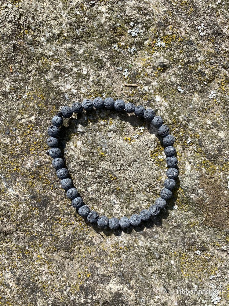 Lavasten grå Armband 5 mm Lavasten grå Armband 5 mm