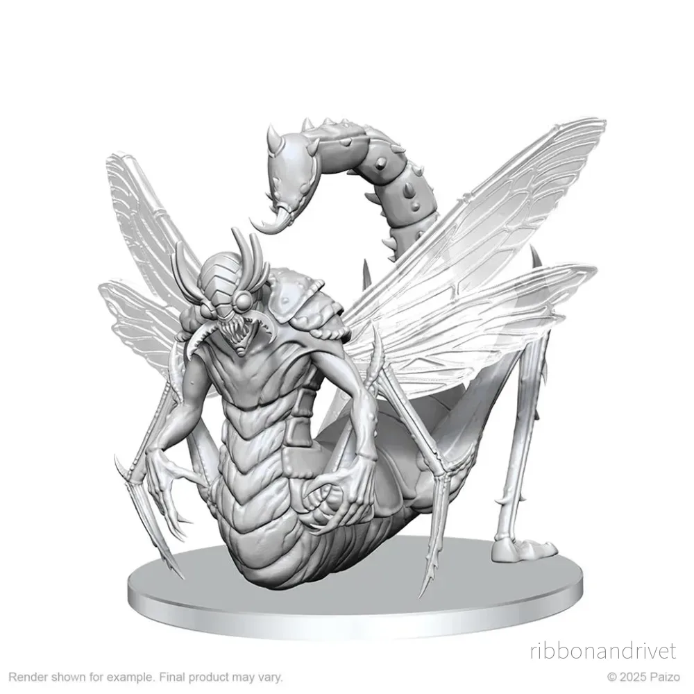 Pathfinder Battles Deep Cuts: Derakni (Locust Demon) Pathfinder Battles Deep Cuts: Derakni (Locust Demon)
