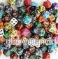 Chessex Tärningsassortiment Pound-o-Dice (80-100 Tärningar) - Bild 2