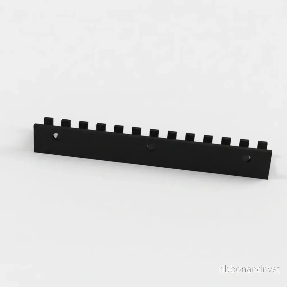 12-facks kabelhantering med förstärkt design - Bild 3
