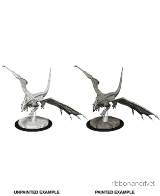 D&D Nolzur's Marvelous Miniatures - Young White Dragon