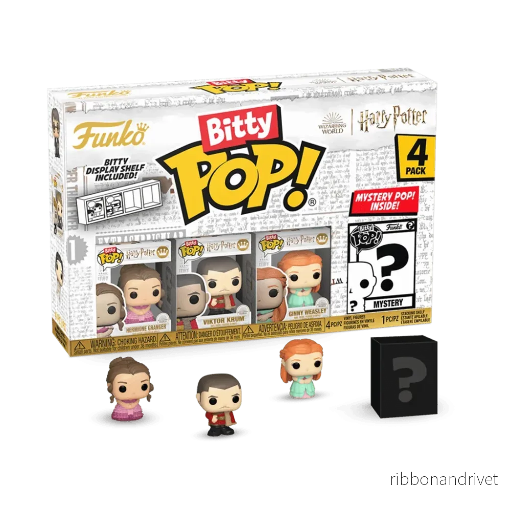 Funko Bitty POP Harry Potter Goblet of Fire – Hermione 4PK Funko Bitty POP Harry Potter Goblet of Fire – Hermione 4PK