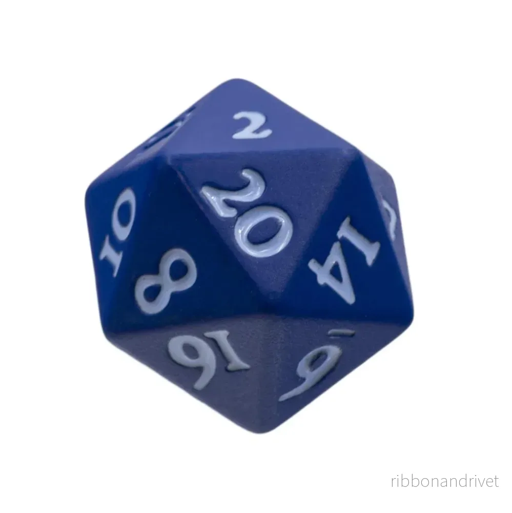 UP – Vivid Heavy Metal Dice: Blå UP – Vivid Heavy Metal Dice: Blå