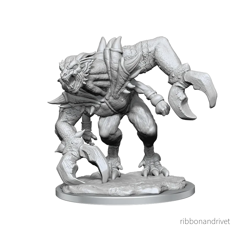 D&D Nolzur's Marvelous Miniatures: Glabrezu - Fantastiskt Miniatyrspel
