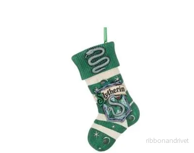 Harry Potter Slytherin Strumpa Hängande Dekoration Harry Potter Slytherin Strumpa Hängande Dekoration