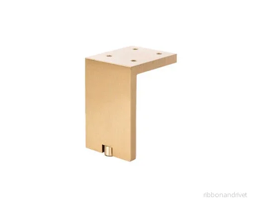 Möbelben Fonda, mörk mässing, 100 mm