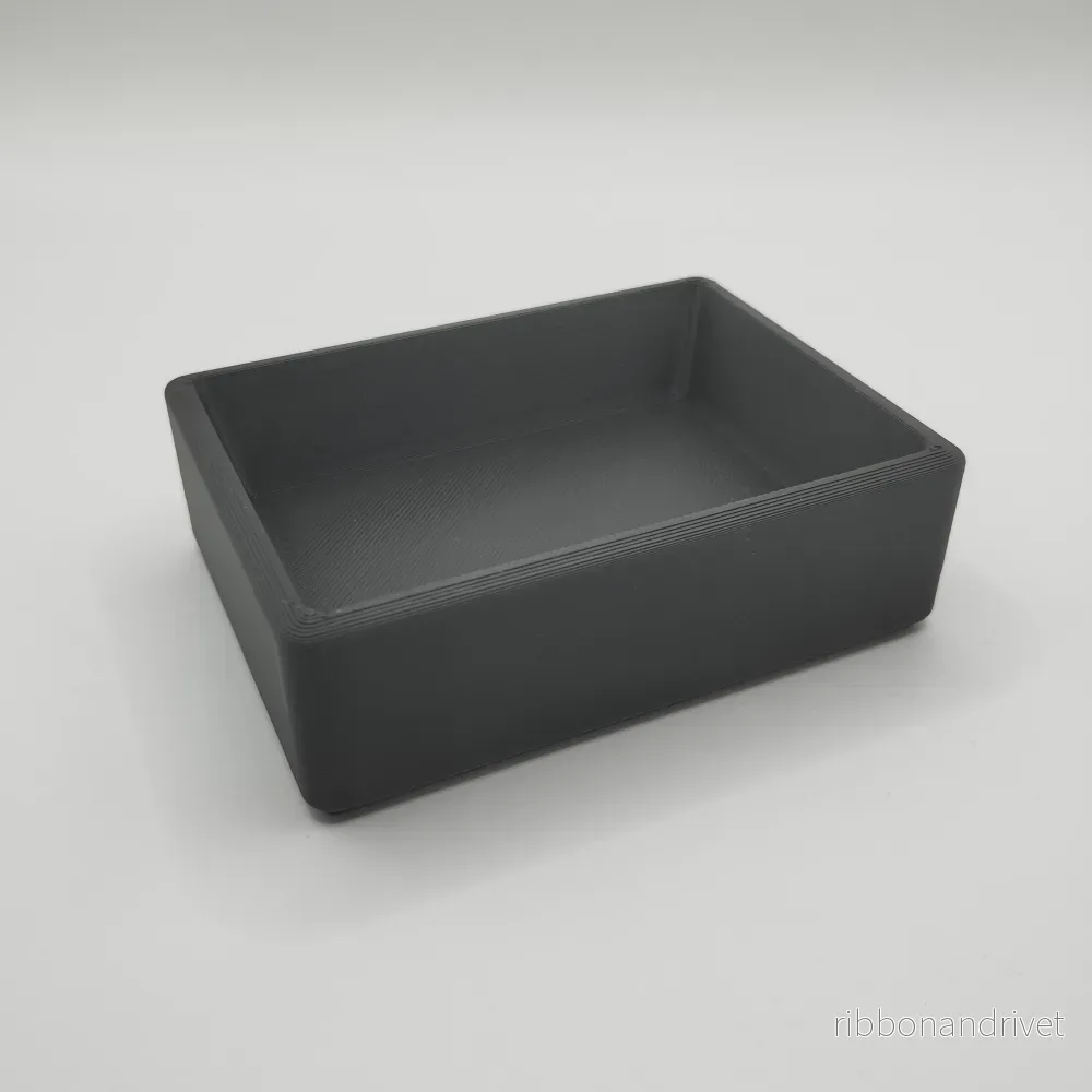 Minimalistisk rektangulär tvålkopp för badrum - Bild 2