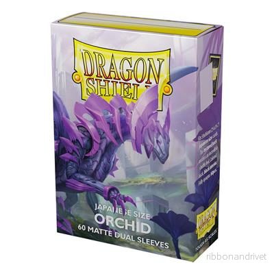 Dragon Shield Japansk Storlek Dual Matte Ärmar - Orchid 'Emme' (60 Ärmar) - Bild 2