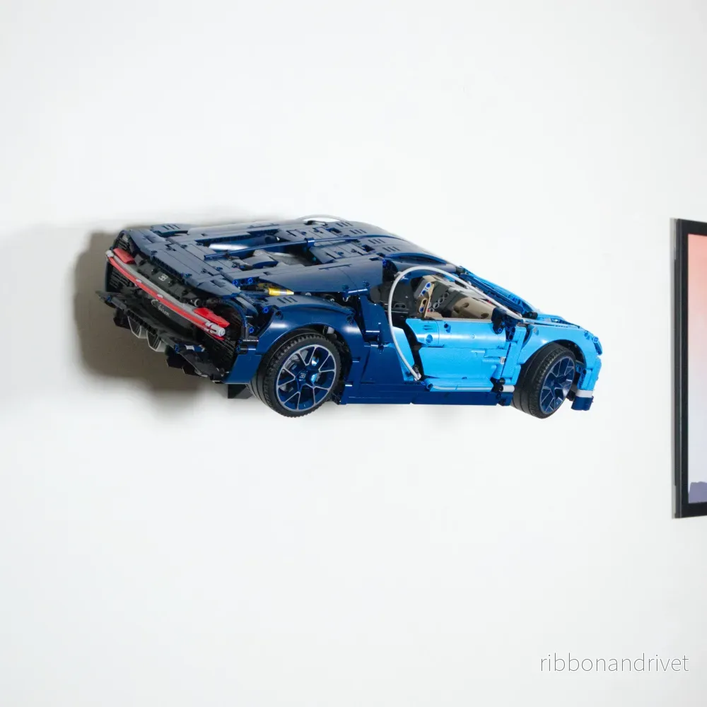 Väggfäste för Technic Bugatti Chiron 42083 - Bild 2