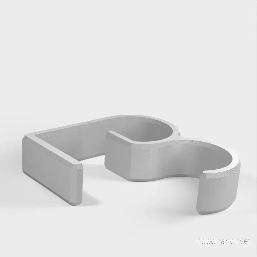 Skrivbordskabelhanteringsklämma kompatibel med IKEA - 34 mm - Bild 3