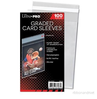 UP – Standard Sleeves för Graderade Kort (100 Sleeves)