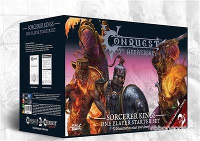 Conquest – Sorcerer Kings: 5-årsjubileums Supercharged Starter Set Conquest – Sorcerer Kings: 5-årsjubileums Supercharged Starter Set