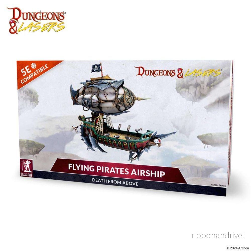 Dungeons & Lasers – Deuslair: Flygande Pirater Lufskepp – EN Dungeons & Lasers – Deuslair: Flygande Pirater Lufskepp – EN