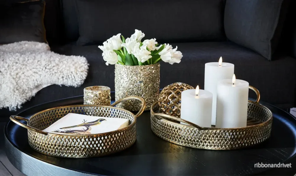 Ambience blockljus vitt 10 cm 1st Ambience blockljus vitt 10 cm 1st