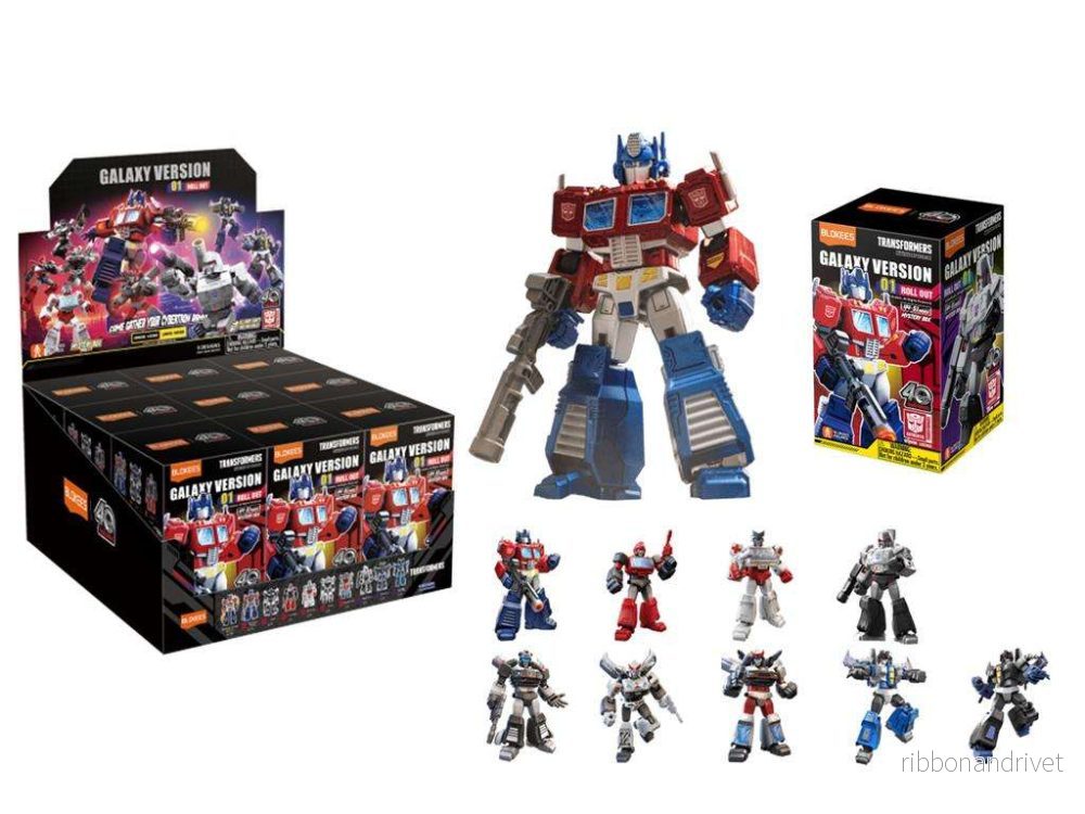 Transformers – Blokees Model Kits – Galaxy 01 (CDU med 9) Transformers – Blokees Model Kits – Galaxy 01 (CDU med 9)