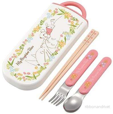 Ghibli – Chopsticks Spoon Fork Set Mei & Totoro Ghibli – Chopsticks Spoon Fork Set Mei & Totoro