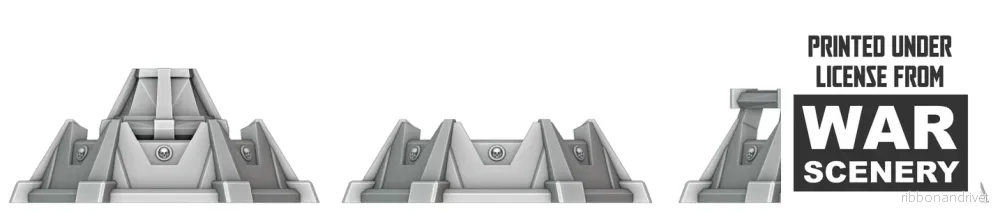 Små cirkulära fästen för Warhammer 40k terräng - Bild 2