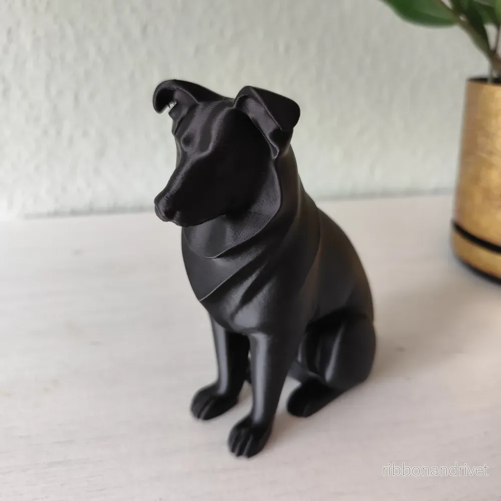 Dekorativ Australian Shepherd-skulptur till hemmet - Bild 3