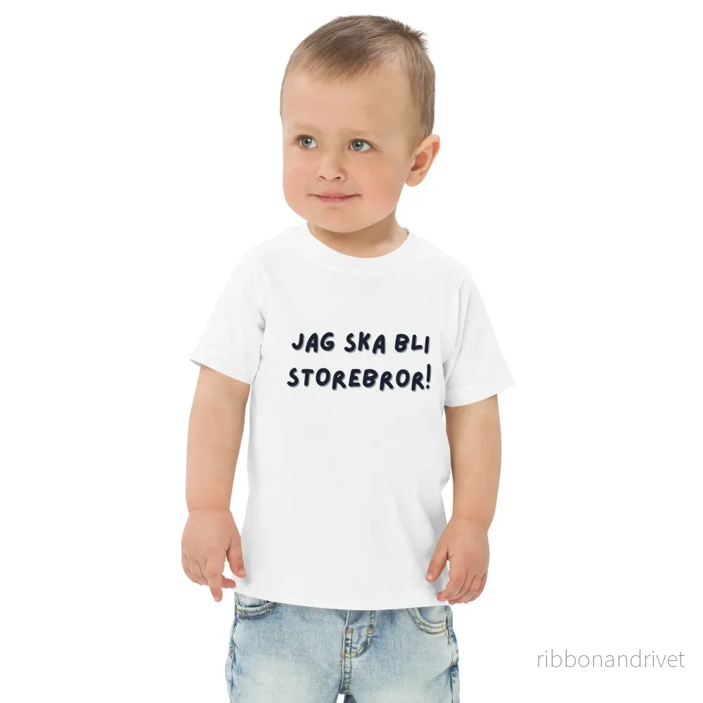 Jag ska bli storebror T-shirt Jag ska bli storebror T-shirt