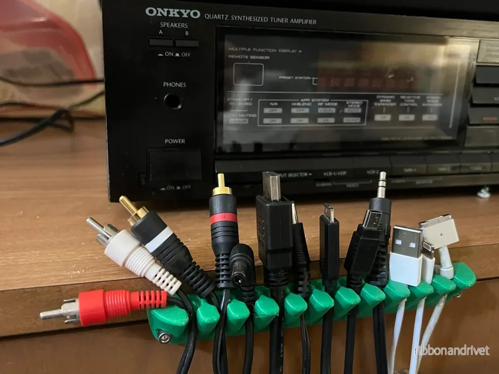 Rake Rack Kabel- och kabelhållare - Bild 3