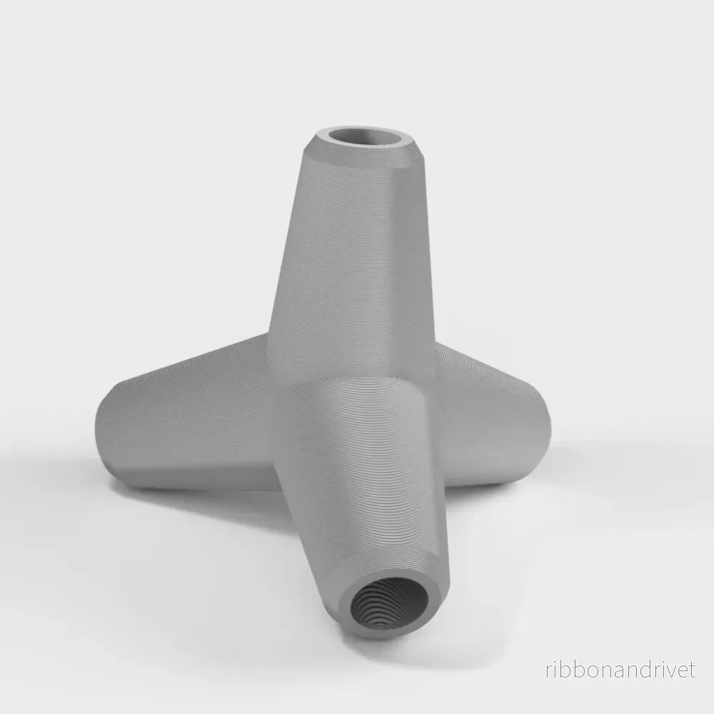 Hål tetrapod dekoration för akvarier - Bild 2
