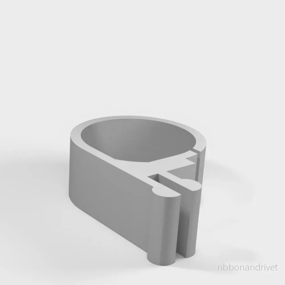 Diskret kabelhållare för Voron 2.4 (passar 2020 års extrusioner) - Bild 3