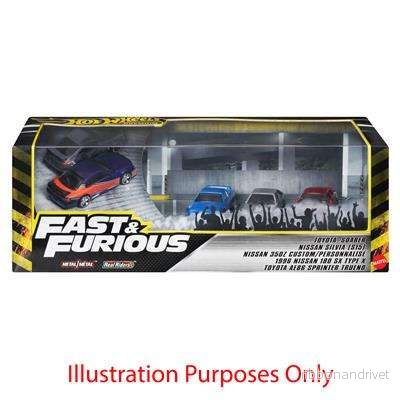 Hot Wheels - Fast & Furious Pack