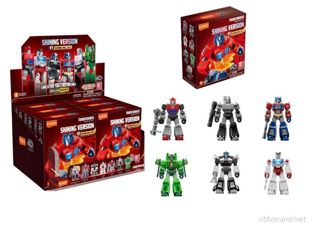 Transformers – Blokees Model Kits – Shining 01 (CDU med 6) Transformers – Blokees Model Kits – Shining 01 (CDU med 6)
