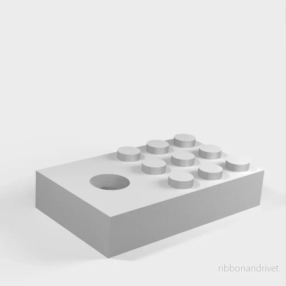 Väggfäste för Lego IR fjärrkontroll - Bild 2