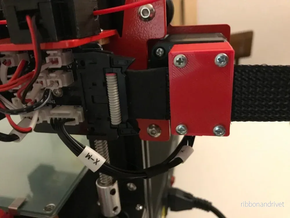Anet ET4 X-Gantry kabelhållare: Stabiliserar datakabeln - Bild 2