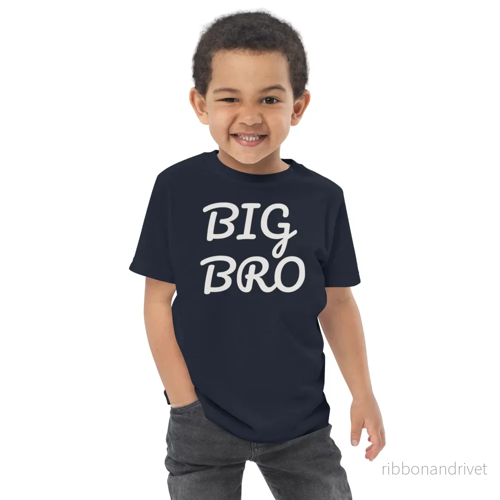 Big Bro T-shirt (vit text) Big Bro T-shirt (vit text)