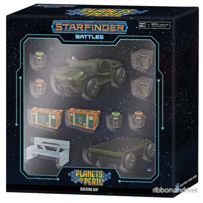 Starfinder Battles: Planets of Peril Docking Bay Premium Set